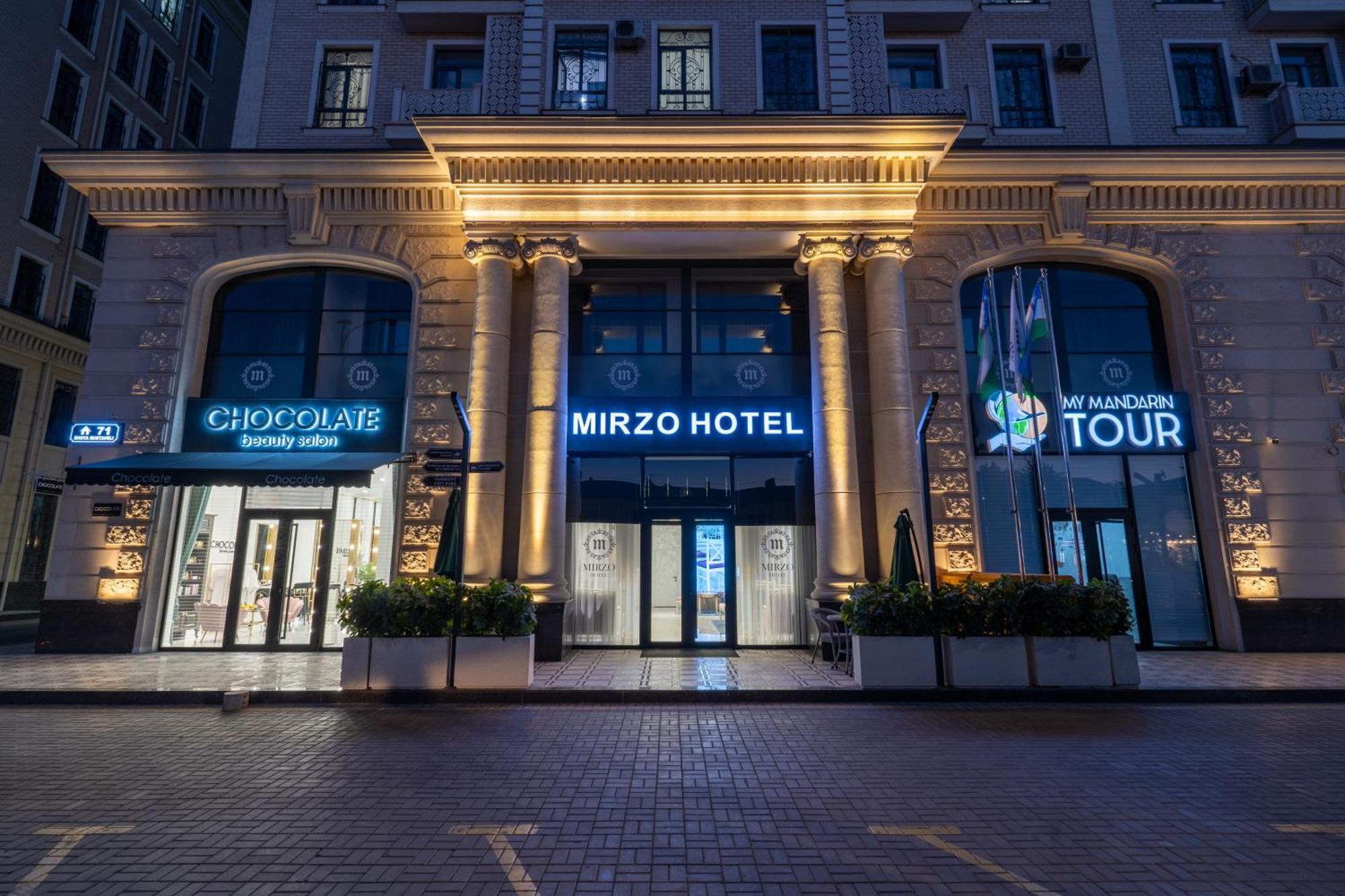 Mirzo Hotel Tasjkent Exteriör bild